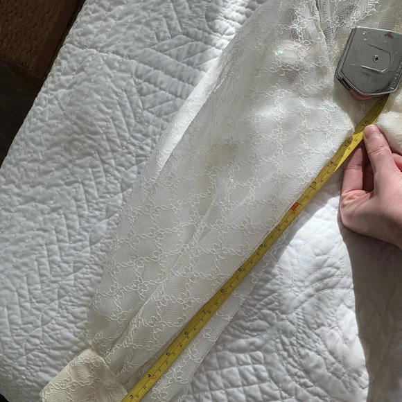 1960s handmade vogue pattern and wedding dress - Picture 13 of 15